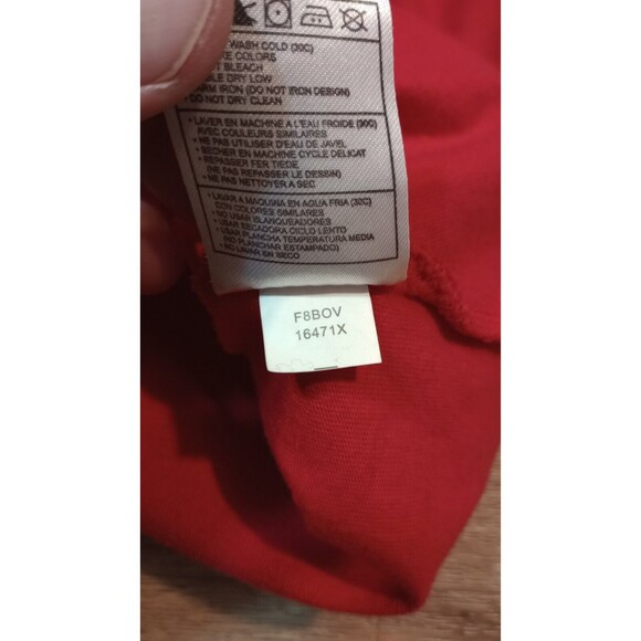 VINTAGE Nike Team Ohio State Shirt Womens Large Red OSU Buckeyes Crew Neck Adult - Picture 8 of 16